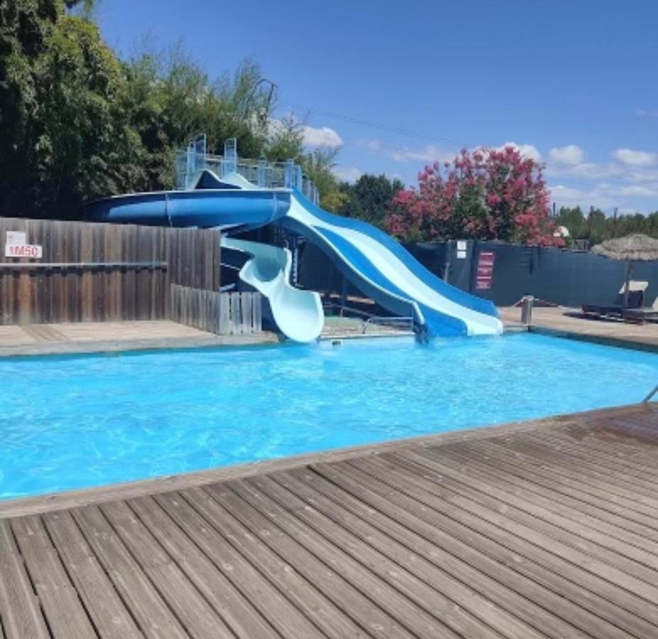 Mobil Home La Lande Mimizan-Plage Kültér fotó