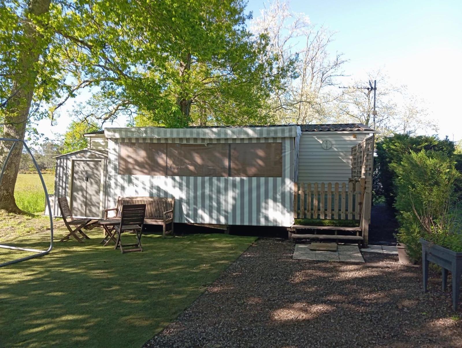 Mobil Home La Lande Mimizan-Plage Kültér fotó